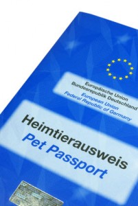 EU Heimtierausweiss Pudel Reise