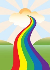 Mein Pudel stirbt und geht über die Regenbogenbrücke